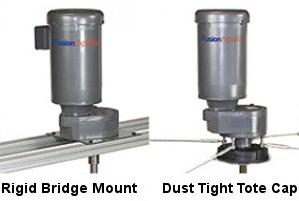 Electric  Gear Drive Tote Mixers