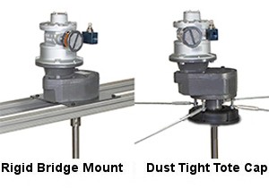 Pneumatic Gear Drive Tote Mixers